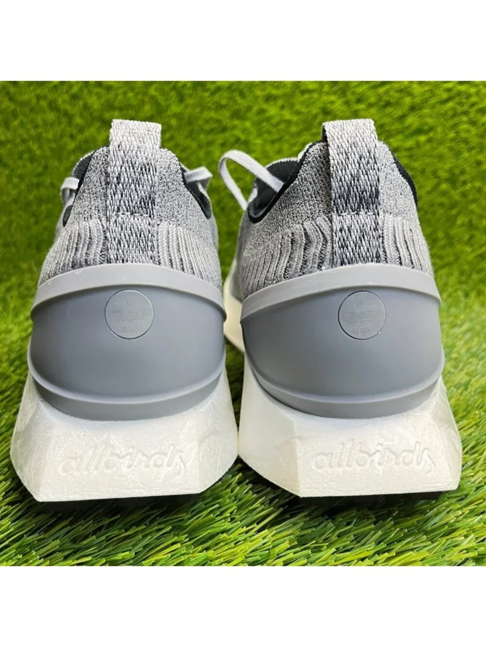 Allbirds Tree Flyer 2 Womens Size 10.5 Medium Gray White Running Shoes Sneakers